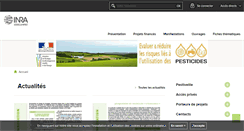 Desktop Screenshot of programmepesticides.fr